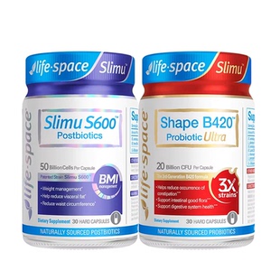 【早B晚S组合】lifespace益倍适成人超燃B420+S600益生菌肠胃套装