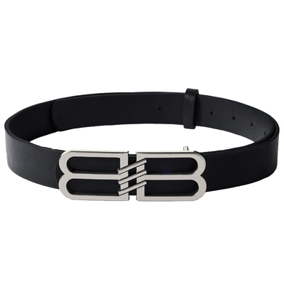 BELIEFYAO字母金属扣头腰带