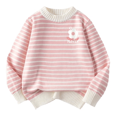 女童毛衣2024新款春秋儿童针织衫
