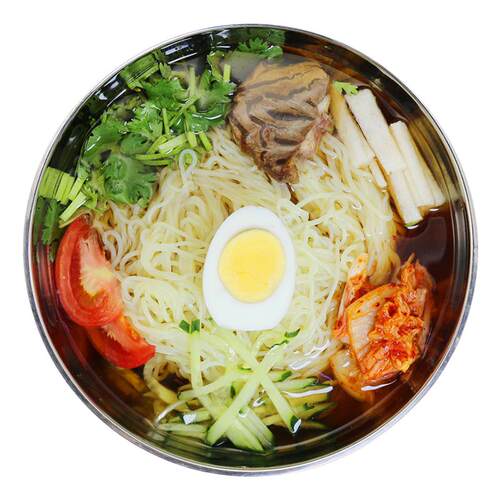 东北珍_正宗朝鲜族小麦冷面东北冷面带酸甜汤料两种包装随机发货