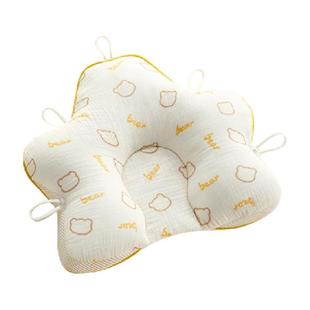 爱贝迪拉婴儿小米定型枕头0到6个月睡头型新生儿宝宝纠正头型枕头