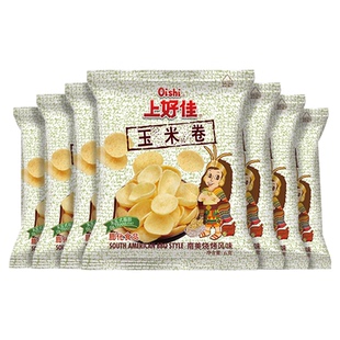 常记薯片玉米卷膨化休闲追剧办公室小零食儿童小吃礼