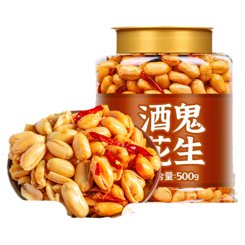 买2罐送2罐！酒友鬼花生下酒菜