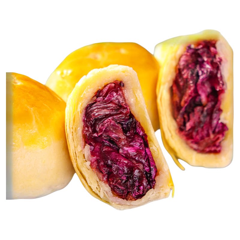 黄油玫瑰鲜花饼每日现烤
