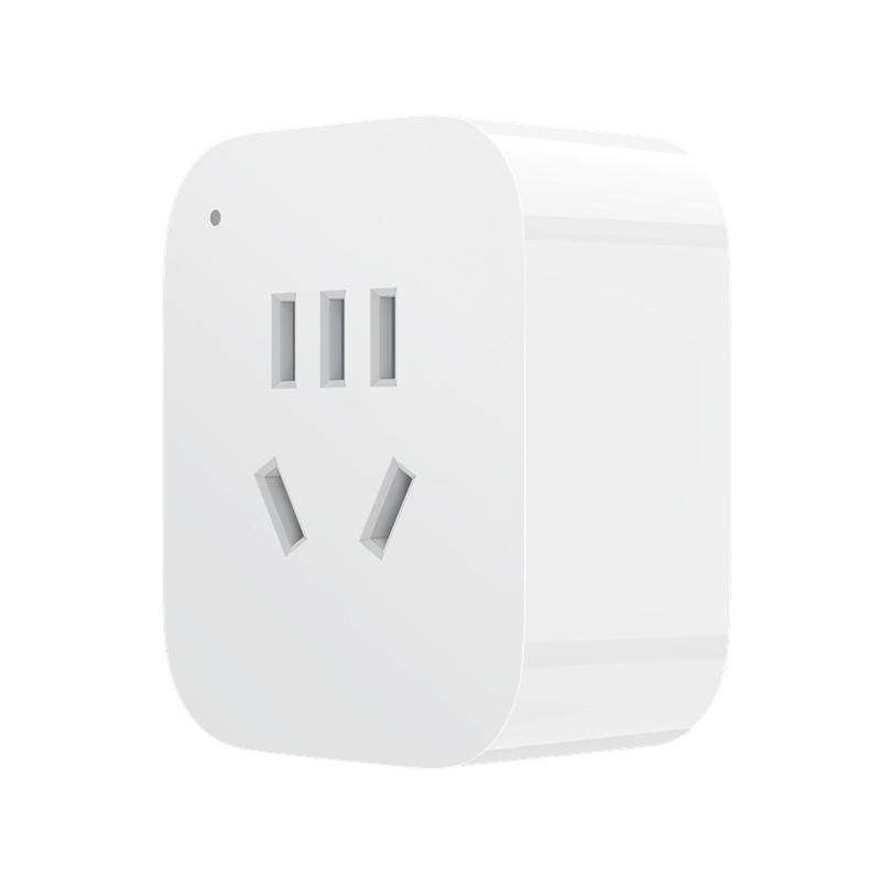 wifi智能插座已接入米家APP手机远程控制定时开关语音控制带计量