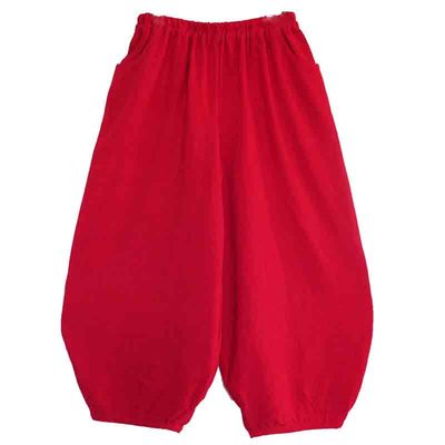 太极裤大民族风高腰宽松性价比高