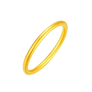 古法金包银素圈戒指实心叠戴指环男女情侣对戒送女友节日礼物