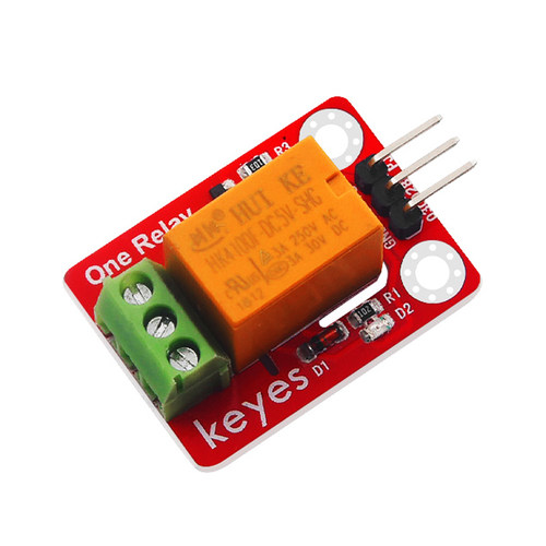 1路5V继电器模块 支持高电平触发单路继电器扩展板 适用于arduino