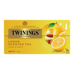 twinings川宁沁香柠檬红茶果味茶包进口水果果茶袋泡茶冷泡柠檬茶