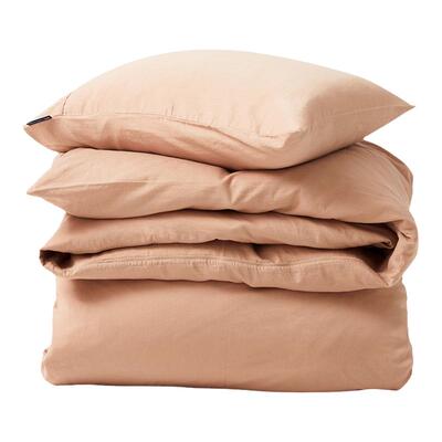 Lexington水洗棉缎冰河蓝被套