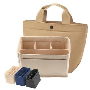 适用优衣库内胆包UNIQLO女士两用尼龙拎包中包撑型化妆轻便收纳包