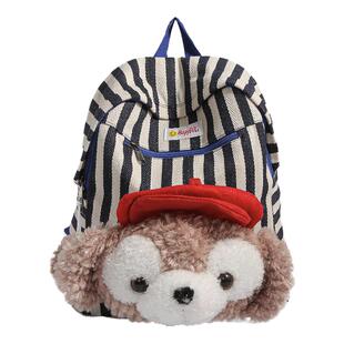 日本旅行背包女2026新款短途旅行格纹双肩包书包女高中生初中女生