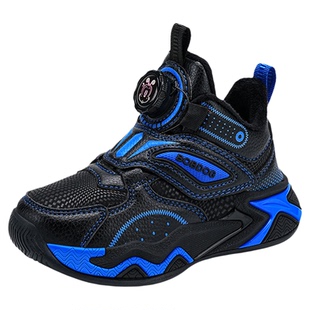 巴布豆童鞋男童棉鞋2025冬季新款加绒保暖儿童运动鞋冬款篮球鞋潮