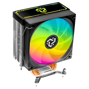 精粤6热管/4热管ARGB散热器台式电脑cpu散热风扇115X/1700/AMD