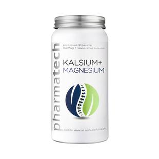 挪威pharmatech极光态钙镁片补钙补镁中老年骨骼肌肉健康保健品