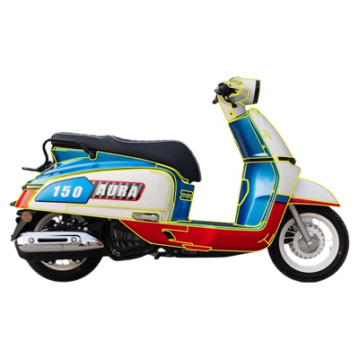 适用于25款春风150aura车衣贴纸