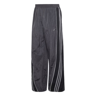阿迪达斯三叶草男裤2026夏季新款TRACKPANT 休闲宽松运动裤KX4833