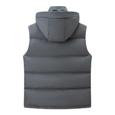 鸭鸭羽绒马甲连帽马夹坎肩