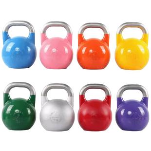 锐思健身竞技壶铃球女私教钢制提壶哑铃男家用练臂肌 KettleBell