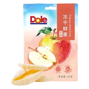 3袋装 dole都乐冻干鲜果苹果草莓香蕉干休闲即食水果干零食小吃