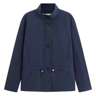 Brooks Brothers/布克兄弟女士26春夏新品半高领抽绳收腰夹克外套