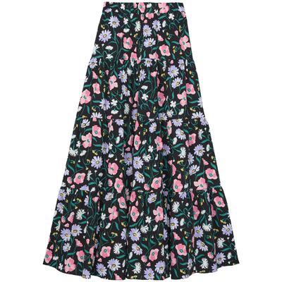 【礼物】kate spade ks 春日花卉蛋糕半身裙轻奢