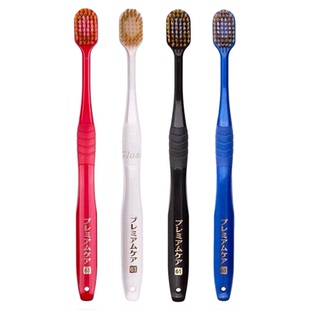 【正品保税仓直发】日本EBISU惠百施牙刷软毛宽头48孔月子家庭装