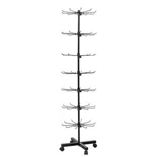 夜市摆摊旋转架袜子帽手套展示架钥匙扣挂架饰品唇膏架挂件展示架