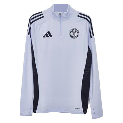 SFS阿迪达斯Adidas25/26曼联半拉链训练服长袖足球服男子KA8940