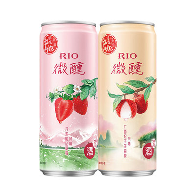 rio锐澳微醺春季限定330ml*2