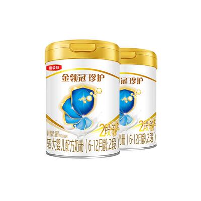 伊利金领冠珍护2段奶粉6-12个月