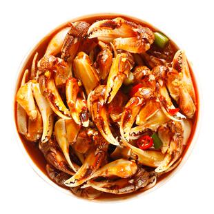 青岛醉蟹钳香辣蟹钳生腌即食罐装捞汁小海鲜麻辣蟹腿蟹脚螃蟹商用