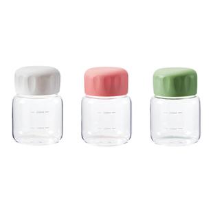 豆浆杯外带微波炉加热牛奶瓶家用便携玻璃儿童早餐专用刻度牛奶杯