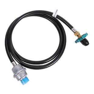 美式丙烷接煤气罐转换头Mrheater热先生取暖器燃气连接线带过滤器