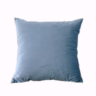 大靠垫套抱枕套纯色丝绒抱枕天鹅绒沙发靠垫民宿沙发床头靠包北欧