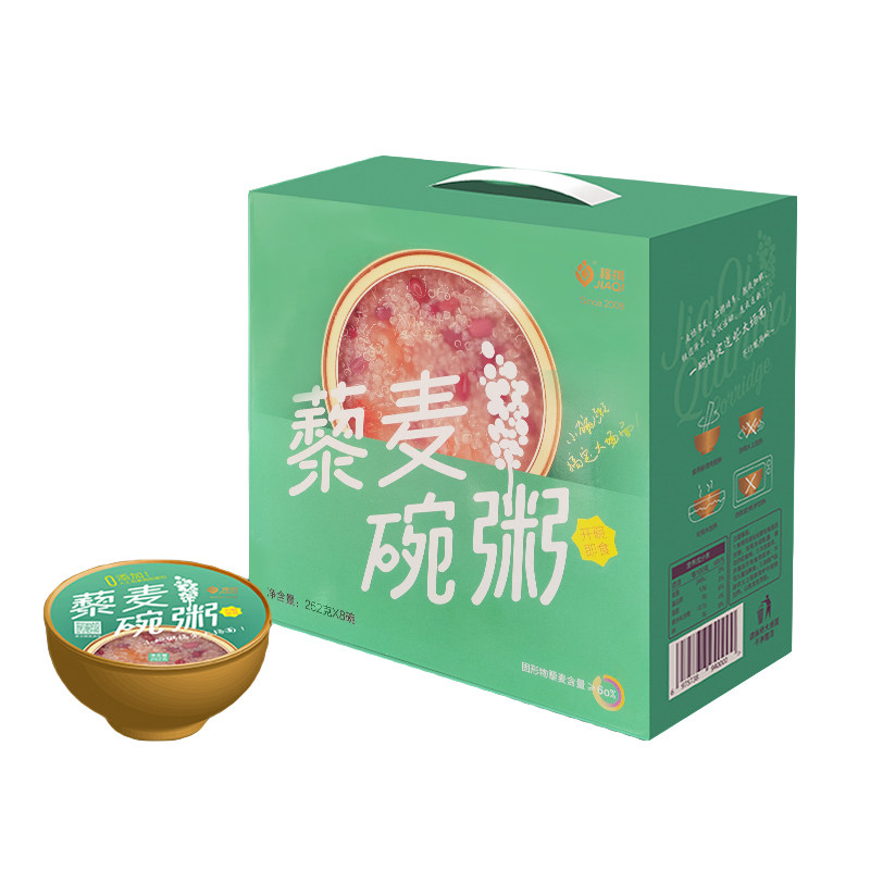 真正以白藜麦为主要原料的碗粥