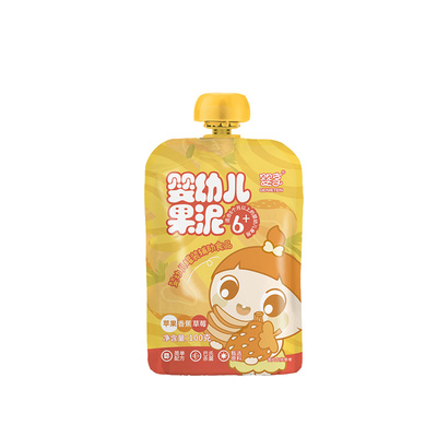 婴幼儿果泥婴享果泥4包