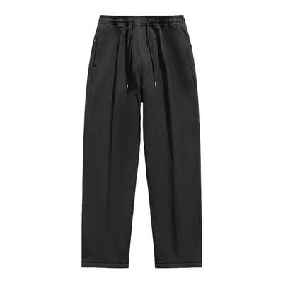 回力石墨烯羊羔绒裤子男士冬季