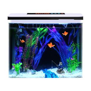 鱼缸客厅2025新款免换水自循环鱼缸过滤制氧一体机金鱼缸水族箱