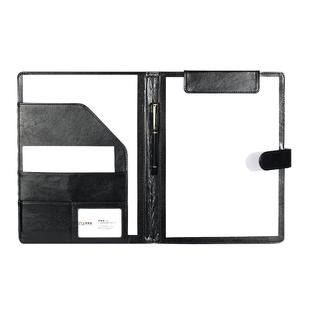 A4文件夹多功能资料夹皮质经理夹4s店商务销售谈单本档案夹办公用品垫板合同夹签约本写字板夹销讲夹定制logo