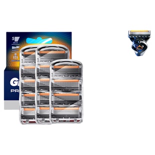 吉列锋隐致顺引力盒剃须刀适配刀头5层刀片14刀头手动刮胡刀男士