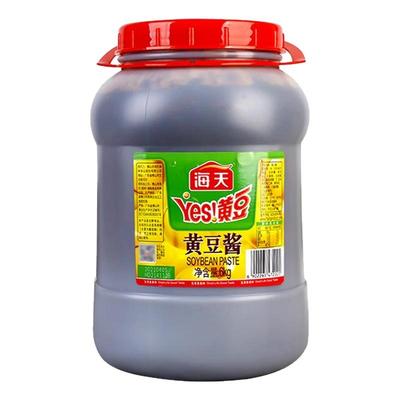 海天Yes黄豆酱6kg餐饮商用大桶