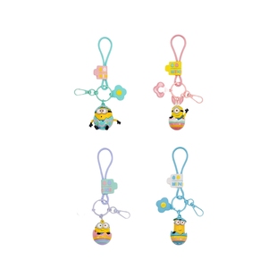 环球影业小黄人彩蛋系列钥匙扣童趣动漫卡通鲍勃凯文斯图尔特挂件