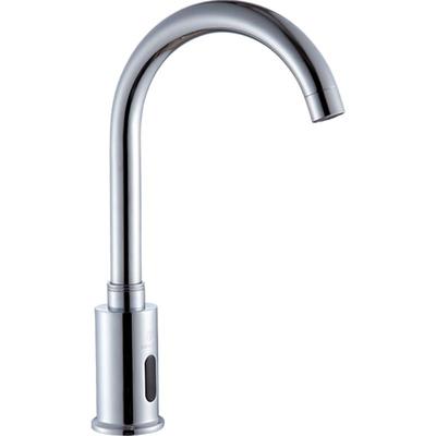 莫顿精铜全自动面盆感应水龙头