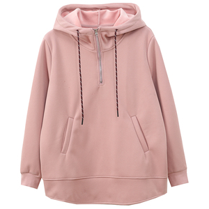 胖莹莹大码女装300斤胖mm显瘦加绒休闲保暖美式运动上衣连帽卫衣