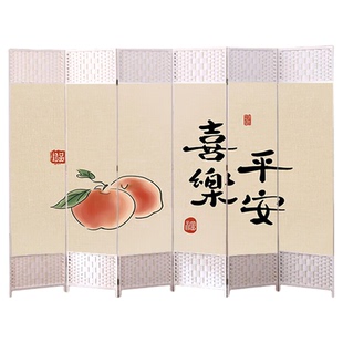 隔断式屏风可折叠移动客厅卧室简易遮挡床房间隔板简约现代家用帘
