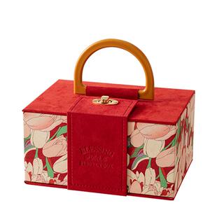 张小锤三八妇女节礼盒新年礼盒空盒礼物盒法式礼品盒高级包装盒子