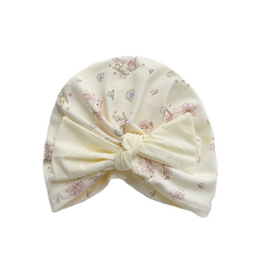 月子帽子春夏季薄款产妇纯棉a类345月份孕妇妈产后出院防风包头巾