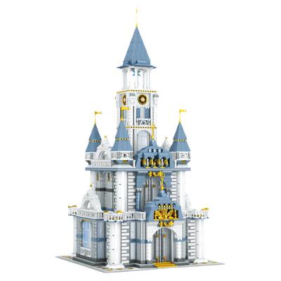 小红书同款凛冽之塔城堡建筑积木