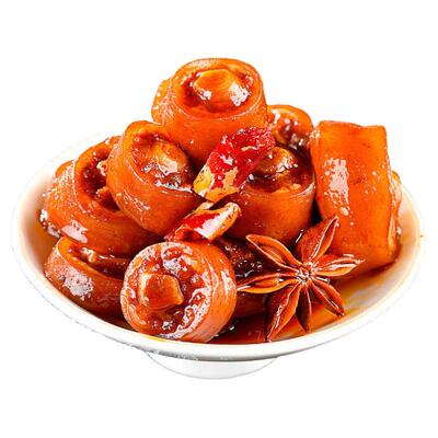 秘制五香猪尾巴熟食即食卤味即食肉类下酒菜麻辣猪尾凉菜真空包装